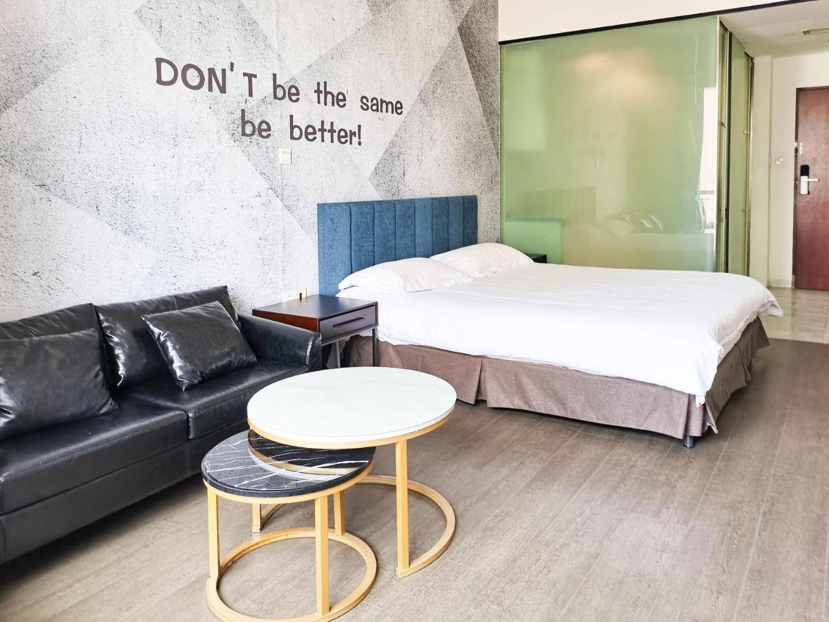 Qingdao Jinshan We+ Holiday Apartment Exteriör bild