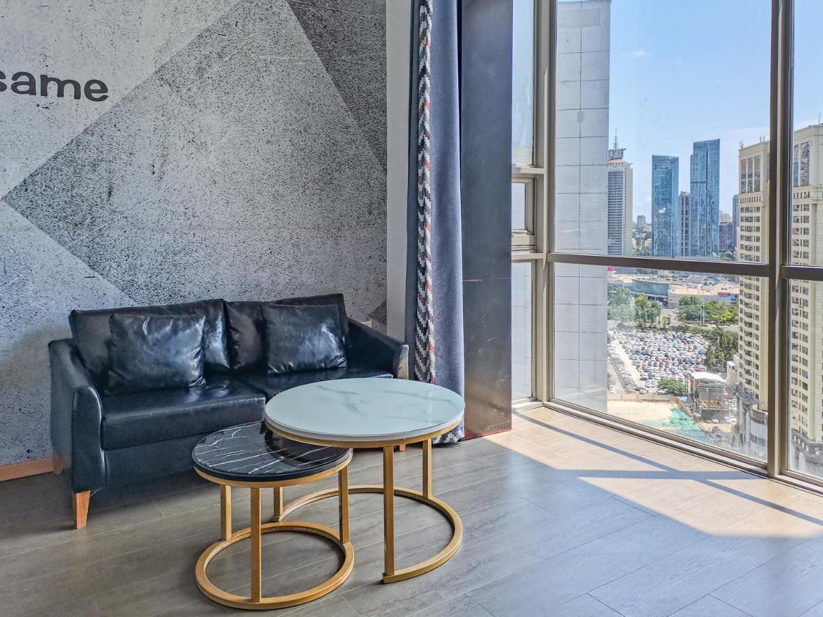 Qingdao Jinshan We+ Holiday Apartment Exteriör bild
