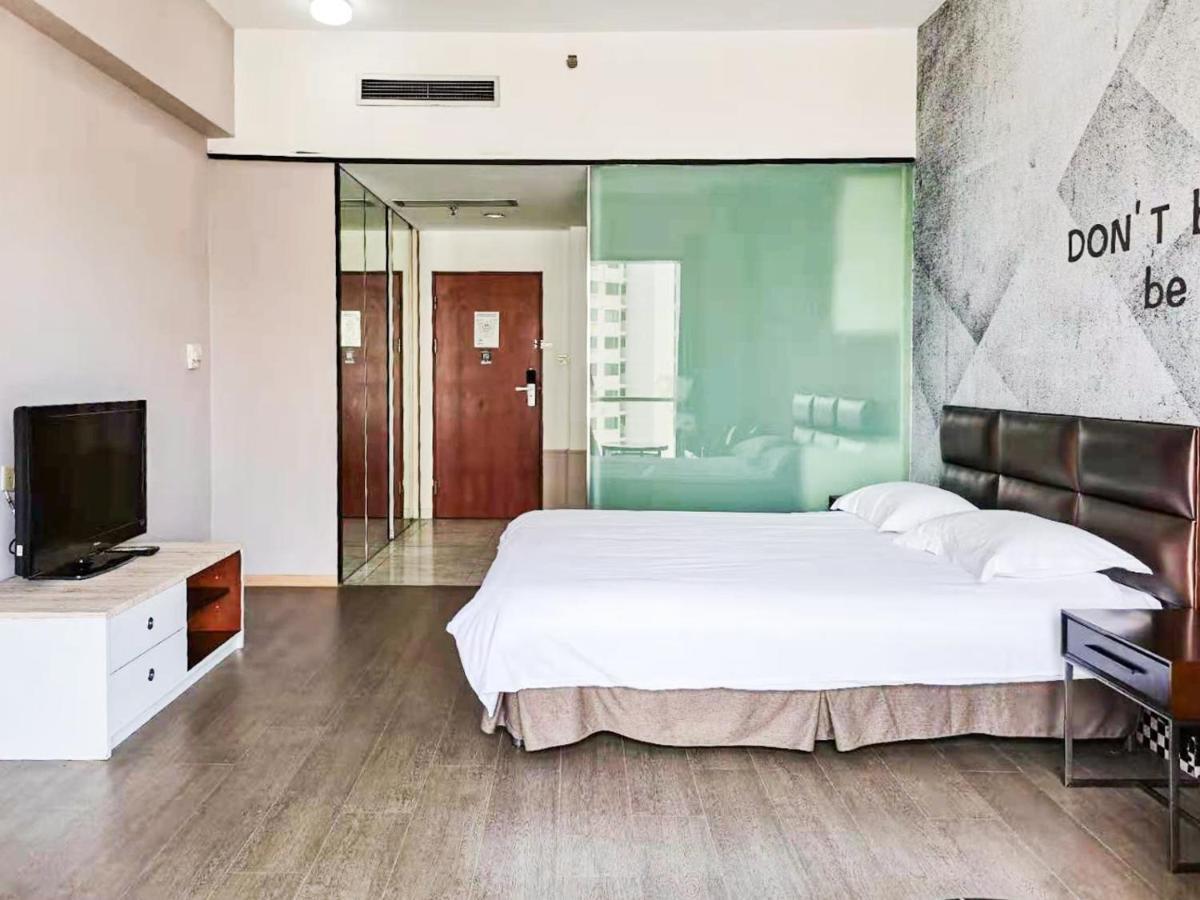 Qingdao Jinshan We+ Holiday Apartment Exteriör bild