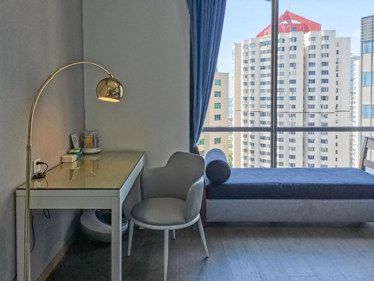 Qingdao Jinshan We+ Holiday Apartment Exteriör bild
