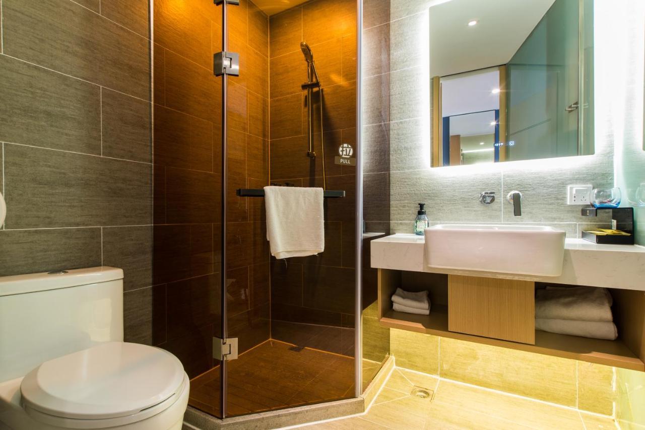 Qingdao Jinshan We+ Holiday Apartment Exteriör bild