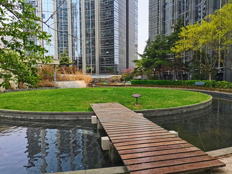 Qingdao Jinshan We+ Holiday Apartment Exteriör bild