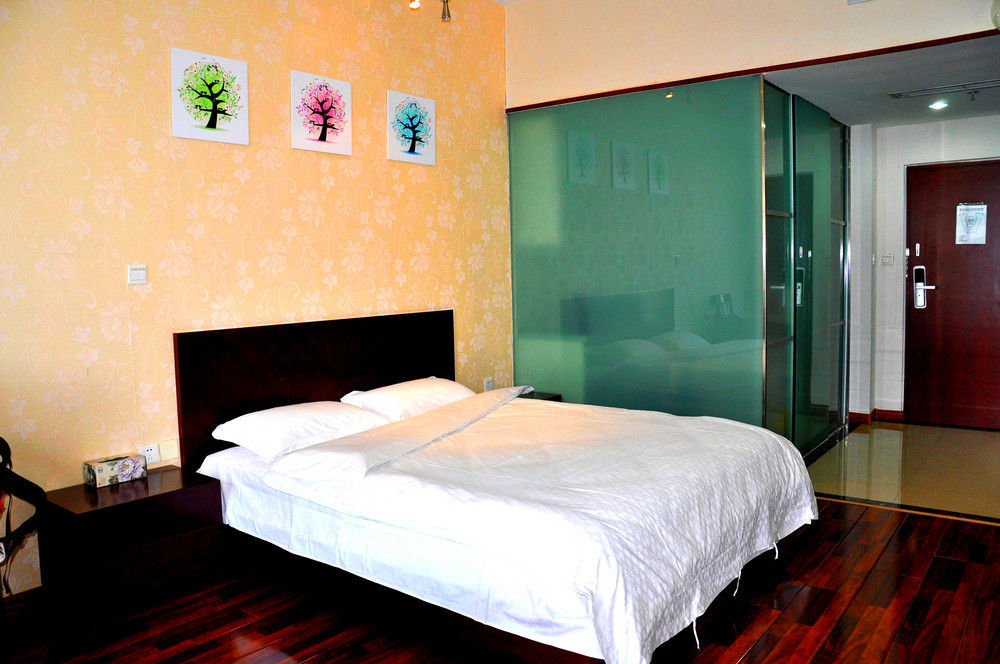 Qingdao Jinshan We+ Holiday Apartment Exteriör bild