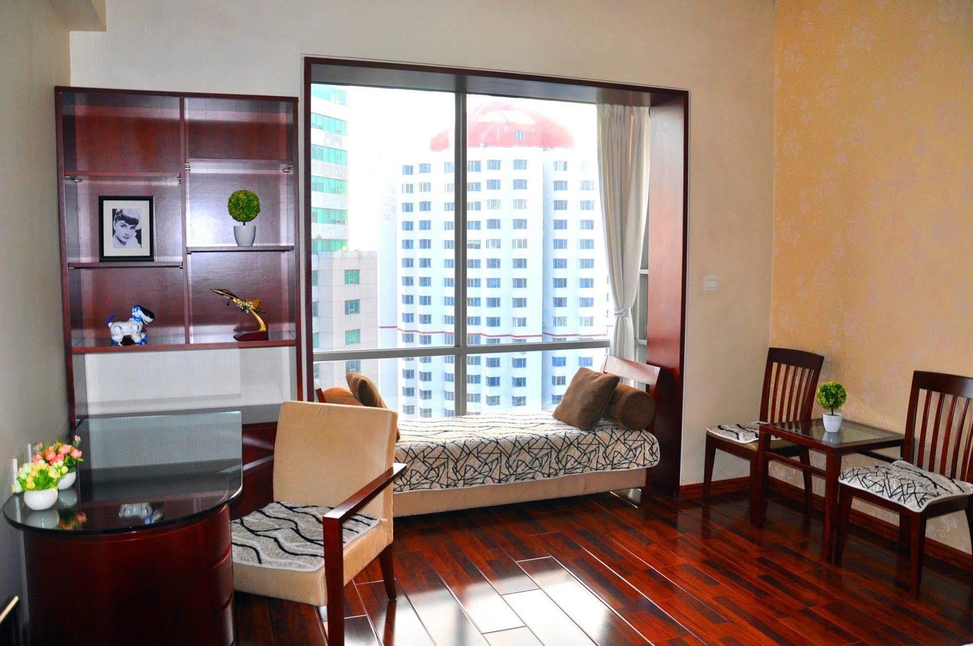 Qingdao Jinshan We+ Holiday Apartment Exteriör bild