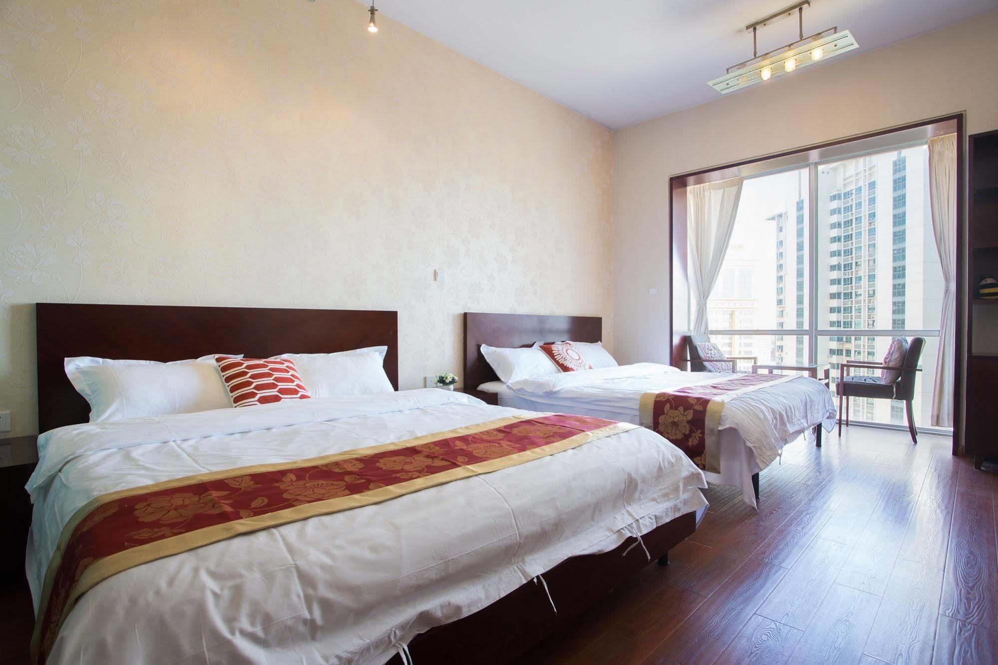 Qingdao Jinshan We+ Holiday Apartment Exteriör bild